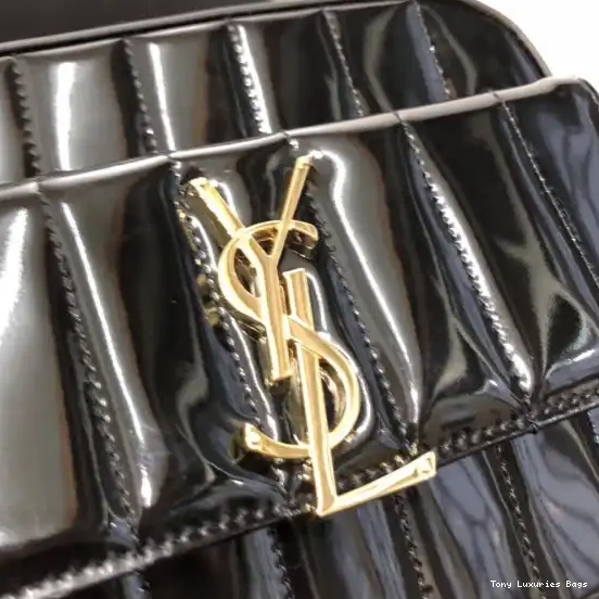 Tony Luxuries Vicky leather YSL Patent 0618